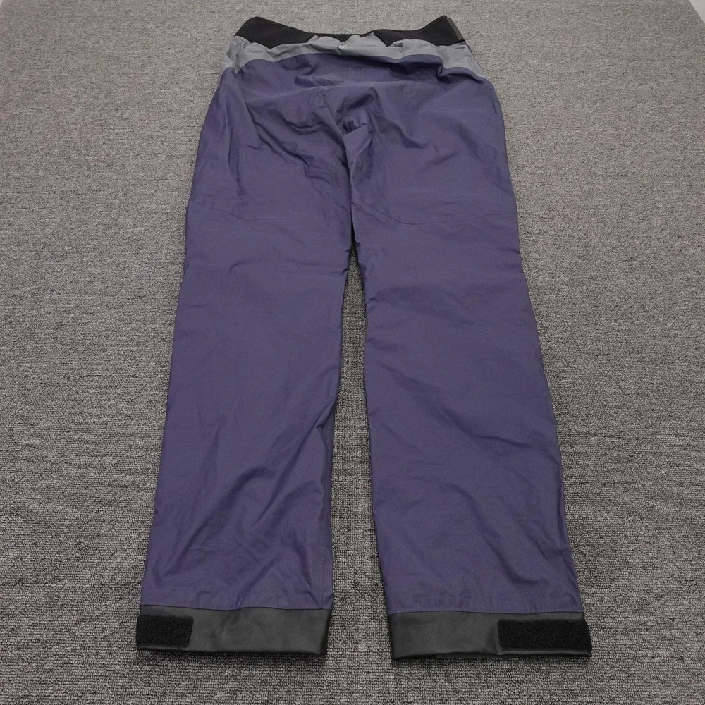 NRS Endurance Pants Large Blue Hyprotex 2.5 Waterproof Rain Kayak Fishing